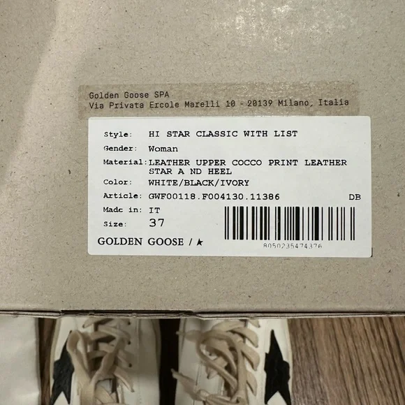 Golden Goose Hi Star - Picture 9 of 9